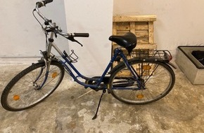 Polizeidirektion Flensburg: POL-FL: Steinbergkirche: Polizei sucht Eigentümer eines Fahrrades