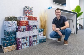 3 Plus Solutions GmbH & Co. KG: Teil einer echten Weihnachtsgeschichte: 3 Plus Solutions unterstützt als Sammelstelle für Weihnachtspakete hilfsbedürftige Kinder in Osteuropa