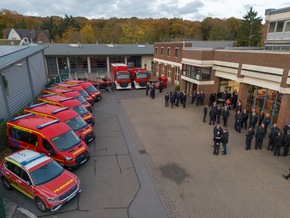 FW-KLE: Neue Fahrzeuge und Ausrüstung übergeben und eingeweiht