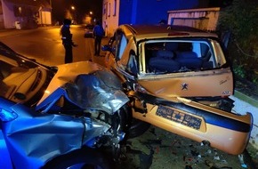 Polizeidirektion Pirmasens: POL-PDPS: Verkehrsunfall unter Alkoholeinfluss