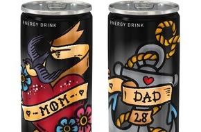 28 BLACK: Vatertag + Muttertag = Elterntag / Energy Drink 28 BLACK launcht hippe Edition für die besten Mütter und Väter