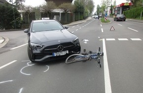 Polizei Rheinisch-Bergischer Kreis: POL-RBK: Rösrath - Radfahrerin bei Unfall schwer verletzt