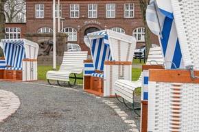 Ahoi Frühling! In Büsum startet die Strandkorbsaison