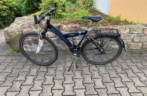 Polizeidirektion Ludwigshafen: POL-PDLU: Fundfahrrad Salierstraße Maxdorf