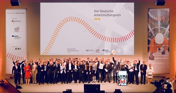 Deutsche Gesetzliche Unfallversicherung (DGUV): Mit Sicherheit ein Vorbild: Fünf Unternehmen gewinnen den Deutschen Arbeitsschutzpreis 2019