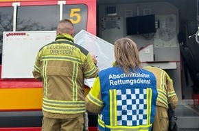 Feuerwehr Dresden: FW Dresden: MANV-Alarm in der 107. Oberschule