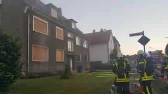 Feuerwehr Recklinghausen: FW-RE: Kellerbrand in Mehrfamilienhaus