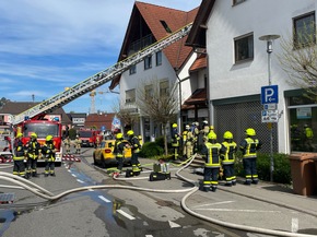 KFV Bodenseekreis: Küchenbrand - Feuerwehr rettet Bewohner aus Brandwohnung