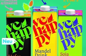 Netto Marken-Discount Stiftung & Co. KG: Don't worry, vehappy! / Vegane Milch- und Joghurtalternativen von vehappy im Netto-Regal