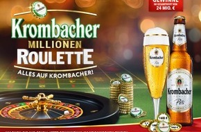 Krombacher Brauerei GmbH & Co.: Alles auf Krombacher! - Das Krombacher Millionen Roulette