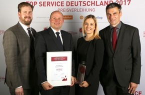 Sixt SE: Top Service Deutschland 2017: Sixt belegt ersten Platz