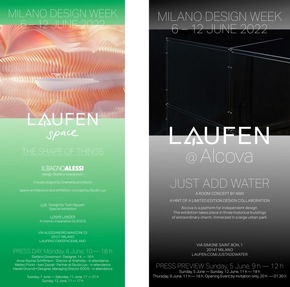 [PRESSE-INFORMATION] LAUFEN auf der Milan Design Week 2022