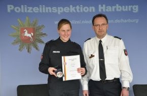 Polizeiinspektion Harburg: POL-WL: Buchholz i.d. Nordheide - Polizeisportlerin geehrt