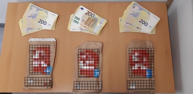 Bundespolizeidirektion Sankt Augustin: BPOL NRW: Verdacht der Geldwäsche - Bundespolizei kontrolliert Reisenden mit 61.600 Euro im Rucksack