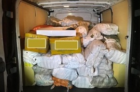 Bundespolizeidirektion Sankt Augustin: BPOL NRW: Bundespolizei zieht Kleintransporter mit 151 Kilogramm verdorbenen Fisch aus dem Verkehr