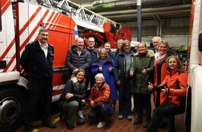 Feuerwehr Kleve: FW-KLE: Besuch des Rotary-Clubs Lingewaard-Bemmel