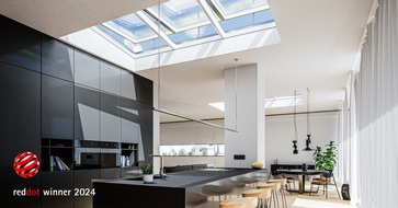 Lamilux Heinrich Strunz GmbH: Red Dot Design Award for LAMILUX Modular Glass Skylight MS78