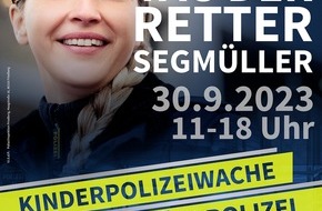 Polizeipräsidium Schwaben Nord: POL Schwaben Nord: 15 Jahre PP Schwaben Nord - Polizei nimmt am Tag der Retter teil
