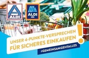 ALDI: ALDI optimiert Sicherheits- und Hygienemaßnahmen in den Filialen für einen sicheren und schnellen Einkauf