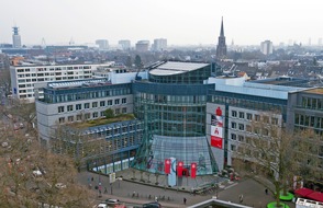 Sparkasse KölnBonn: Sparkasse KölnBonn modernisiert ihre Zentrale am Kölner Rudolfplatz - Fertigstellung voraussichtlich Ende 2025