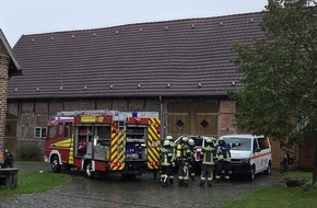 Freiwillige Feuerwehr Werne: FW-WRN: Löschgruppe Langern übte mit Löschzug aus Selm