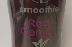 Lidl: Der Hersteller Molkerei Gropper GmbH & Co. KG informiert über einen Warenrückruf des Produktes "Solevita Smoothie Red Genius, 250mL"