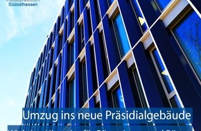 Polizeipräsidium Südosthessen - Offenbach: POL-OF: Die Polizei zieht um - Wichtige Informationen für Bürgerinnen und Bürger