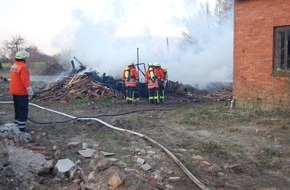 Polizeiinspektion Nienburg / Schaumburg: POL-STH: Nicht genehmigtes Osterfeuer
