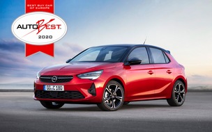 Opel Automobile GmbH: "Best Buy Car of Europe 2020": Neuer Opel Corsa und Corsa-e gewinnen AUTOBEST-Award (FOTO)