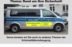Kreispolizeibehörde Oberbergischer Kreis: POL-GM: 240720-581: Mobile Beratungsstelle der Polizei - am kommenden Mittwoch in Radevormwald