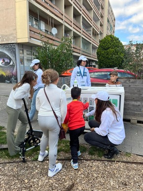 Communiqué: «Chavannes-près-Renens: action retentissante contre le littering»