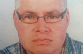 Polizeiinspektion Hameln-Pyrmont/Holzminden: POL-HM: 43-jähriger Alfelder vermisst - wer hat Thorsten Horenkamp gesehen?