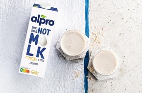 Alpro: Wirklich keine Milch: Alpro gelingt Durchbruch mit neuer Generation pflanzlicher Drinks "Not M*LK"
