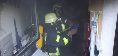 Freiwillige Feuerwehr Werne: FW-WRN: Feuer_3: Wohnungsbrand und F_BMA im Seniorenzentrum