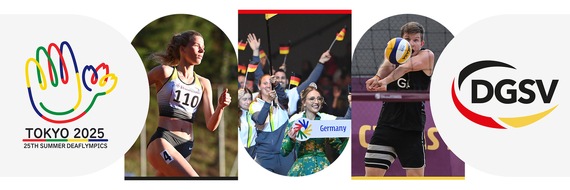Deutscher Gehörlosen-Sportverband e. V.: 100 Tage bis zu den Deaflympics 2025 – Team Germany blickt gespannt nach Tokio