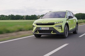 Der neue Škoda Elroq RS: die sportlichste Version des elektrischen Škoda Kompakt-SUV