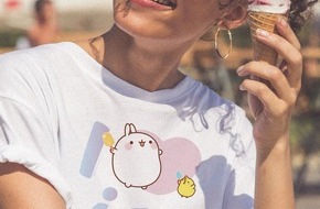 Molang: Presseinfo: Kawaii-Style mit der neuen Molang x Spreadshirt Kollektion