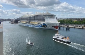 AIDA Cruises: AIDA Pressemeldung: Vielfältige AIDA Kreuzfahrten ab Kiel - AIDA Schiffe sind in die Sommersaison 2023 gestartet
