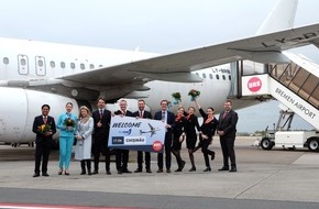 Flughafen Bremen GmbH: Flughafen Bremen: FLYONE hebt ab – Premieren-Flug nach ChiÈinÄu erfolgreich
