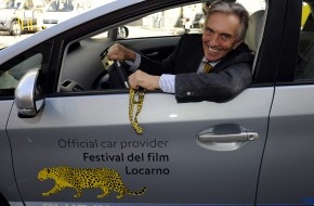 Toyota AG: Toyota "Official Car Provider" am Festival del film Locarno / Marco Solari fährt emissionslos