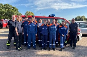 Feuerwehr Flotwedel: FW Flotwedel: Erfolgreiche Teilnahme der gemeinsamen Jugendfeuerwehrgruppe Flotwedel und Lachendorf an der Leistungsspange