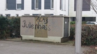 Polizei Gütersloh: POL-GT: Graffiti Serie "Bullenhass" - Private Auslobung einer Belohnung