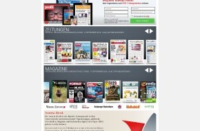 APA-OTS Originaltext-Service GmbH: kiosk.at goes international - Erste deutsche Titel erhältlich - BILD