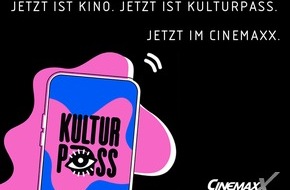 CinemaxX Holdings GmbH: KulturPass? Nicht ohne CinemaxX! / Wert-Codes ab heute in der KulturPass-App verfügbar