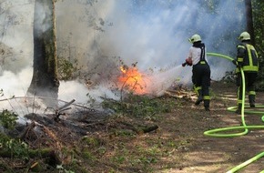 Freiwillige Feuerwehr Selfkant: FW Selfkant: Erneuter Waldbrand