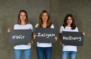 SAT.1: #WirZeigenHaltung: SAT.1 stellt Themenfilme zu K.-o.-Tropfen, Stalking und Zivilcourage in Zusammenarbeit mit der Polizei in Berlin vor