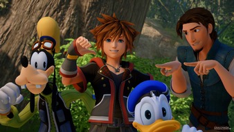 Square Enix GmbH: "MOST WANTED GAME OF 2019" - KINGDOM HEARTS III / Ab dem 29. Januar verbündet Sora sich mit Disney- und Pixar-Helden in dem ultimativen Kampf zwischen Licht und Dunkelheit