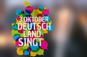 Bibel TV: "3. Oktober - Deutschland singt": Musikalische Bürger-Aktion zur Feier der deutschen Einheit wird auf Bibel TV gesendet / Live-Übertragung am 03.10.20 um 19.00 Uhr vom Römerberg in Frankfurt am Main