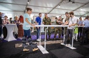 Presse- und Informationszentrum des Sanitätsdienstes der Bundeswehr: Rehabilitation und Inklusion - Team Respect Area: Begegnungen ermöglichen, Barrieren überwinden