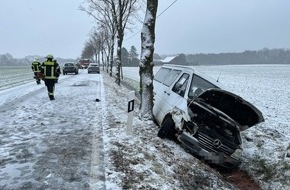Polizei Coesfeld: POL-COE: Ascheberg, Herbern, K6/ Auto kollidiert mit Baum
